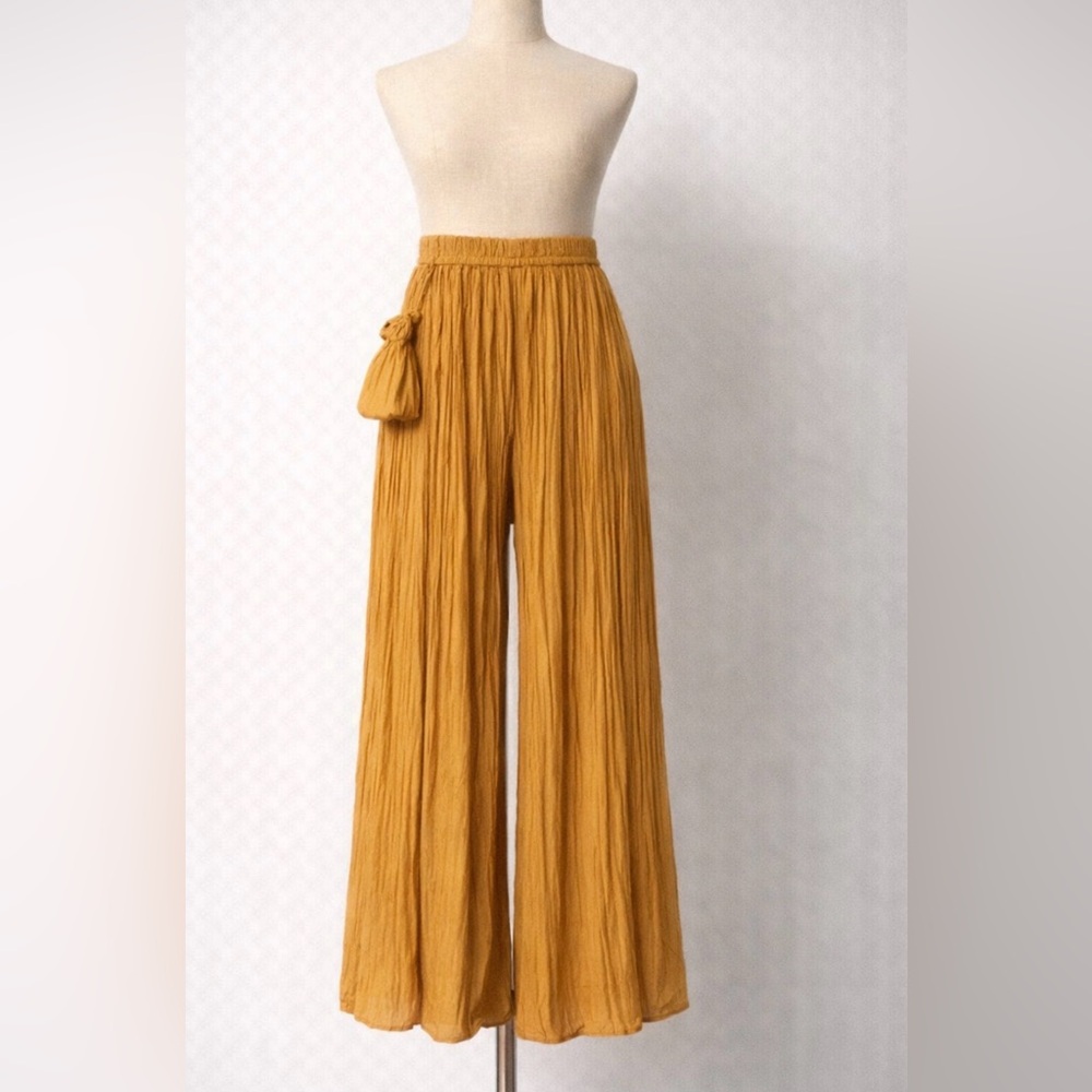 💥2 -50$💥
Uniqlo Gold A-Line Maxi Skirt with Pleats